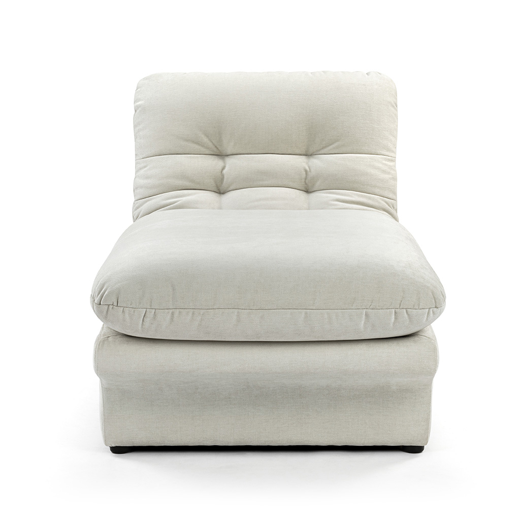 Carsons Mid Century Curved Modular Sectional Sofa | Lounge Module