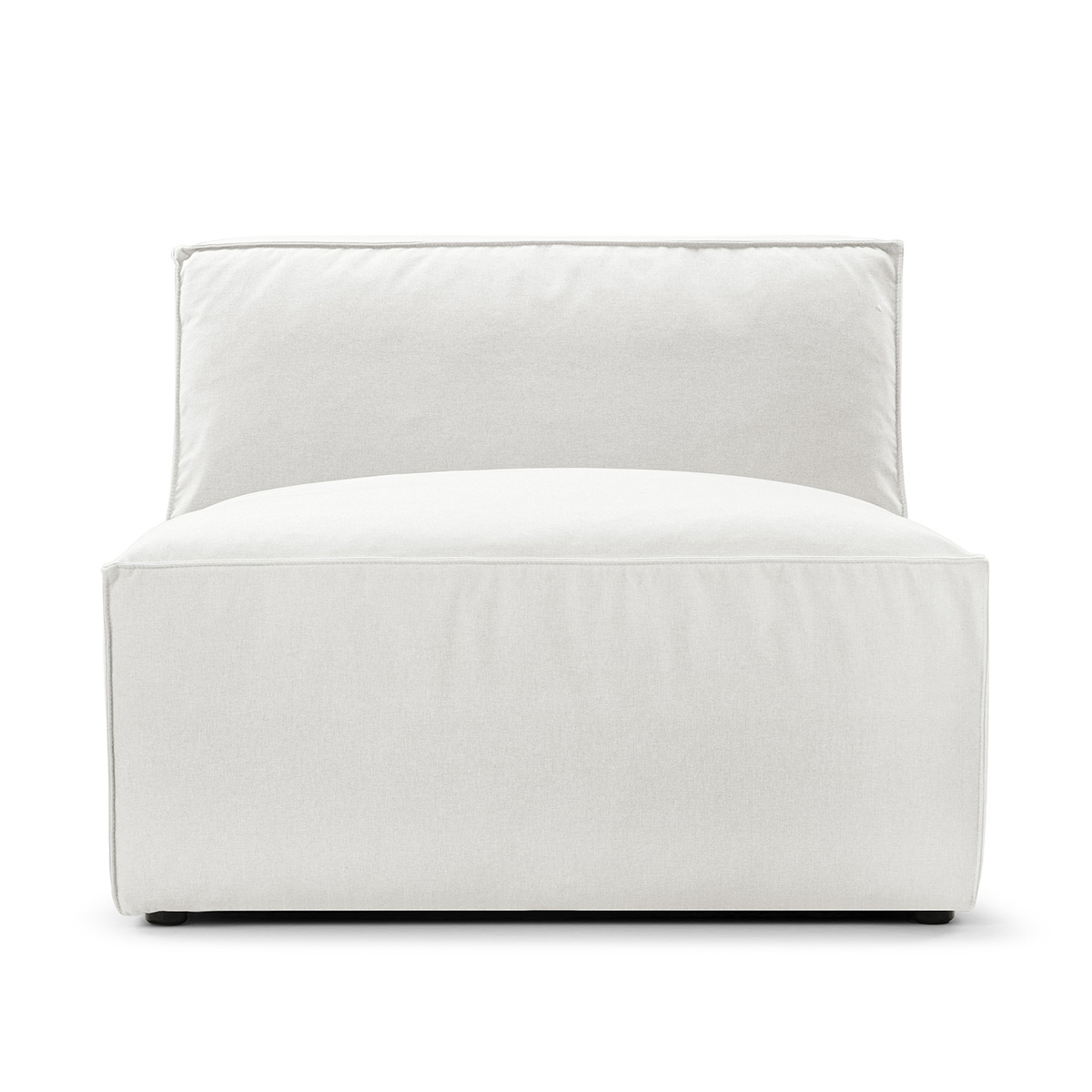 Oasis Modern Low Profile Modular Block Sofa in Latex | Middle Module