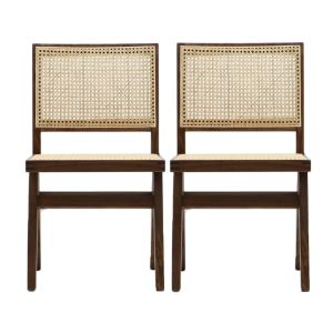 Set of Two Pierre Jeanneret Dining Chair