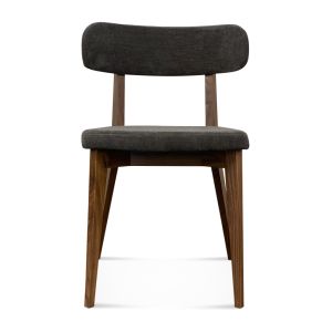 Alpine Modern Walnut Wood Dining Chair