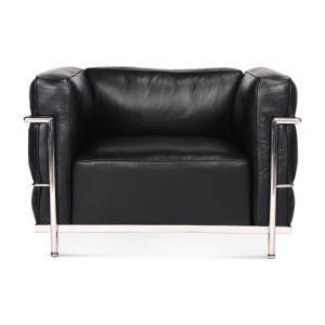 Corbusier Grand Modele Armchair With Down Cushions