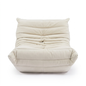 Michel Ducaroy Alcantara Suede Fireside Chair