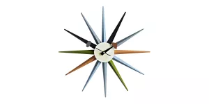 Sunburst Clock