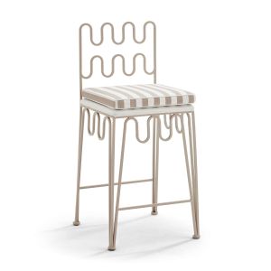 Wave Outdoor Counter Stool
