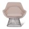 Warren Platner Easy Chair - Gun Metal Black Base