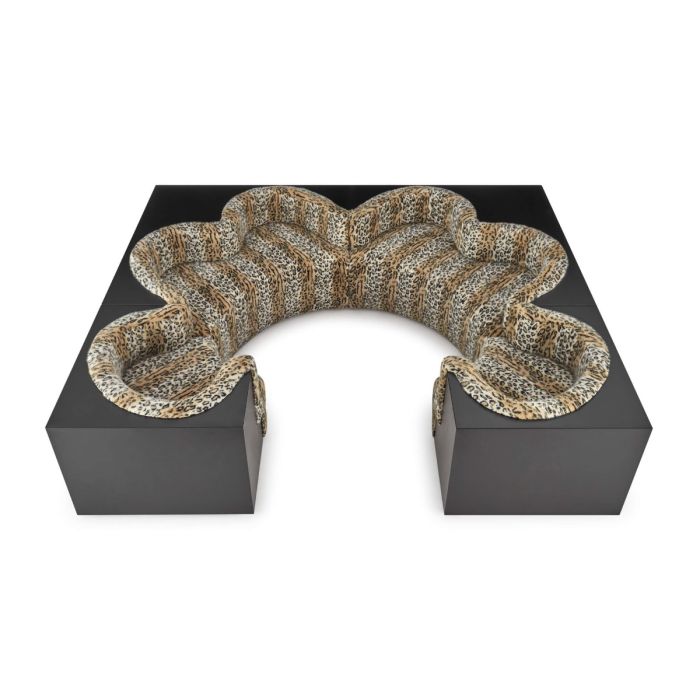 Archizoom Associati Italian Modular Safari Sofa | Combination C