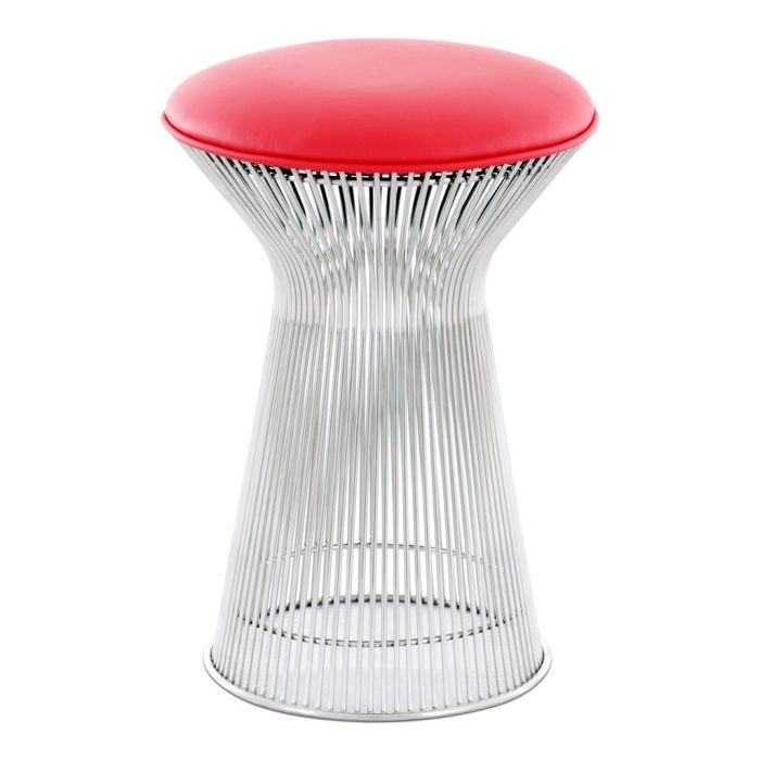 Warren Platner Stool - Gun Metal Black Base