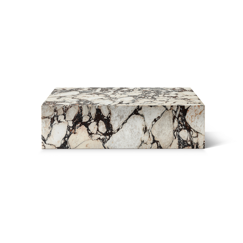 Milan Marble Plinth Block Large Coffee Table
