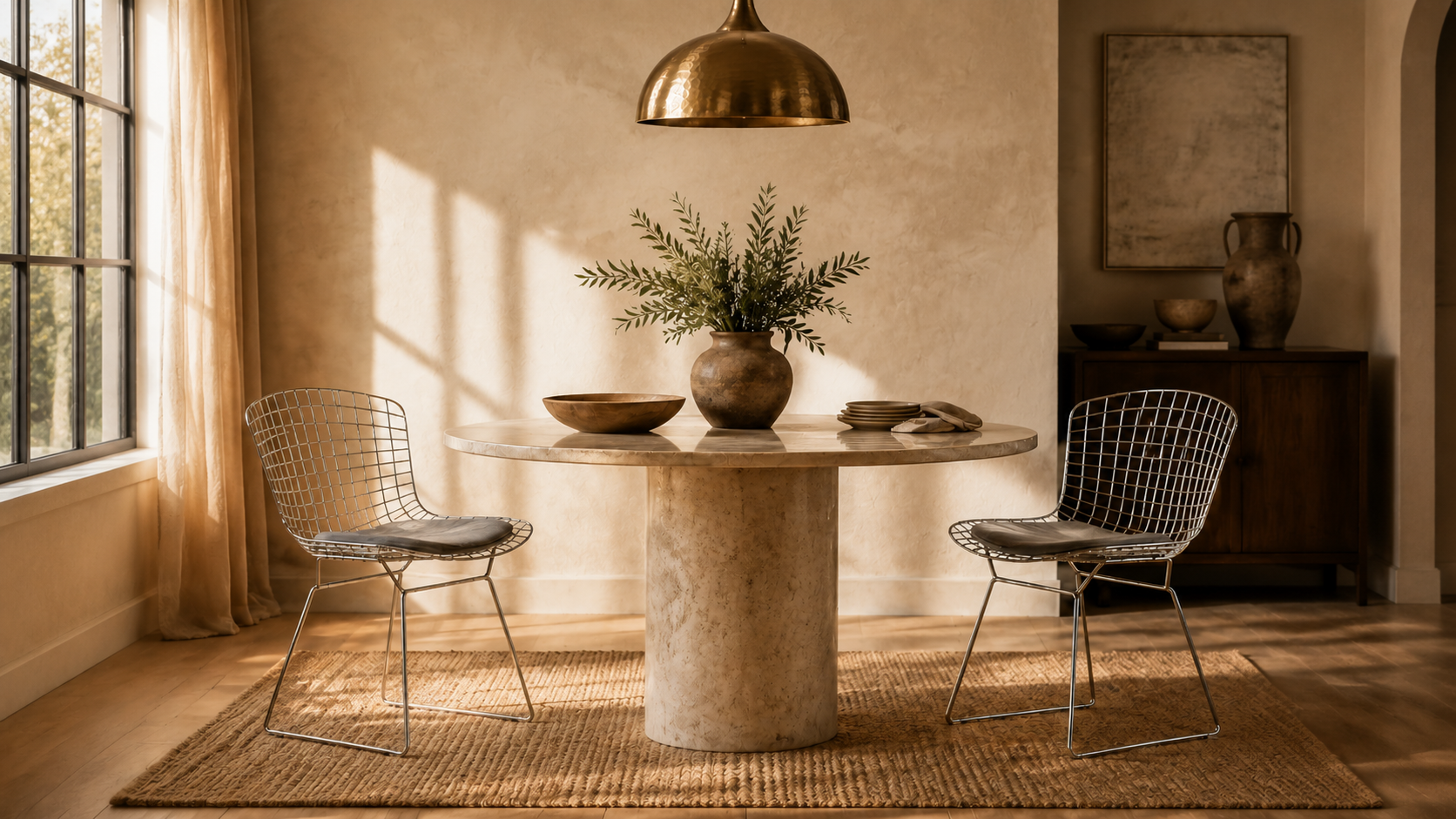 Set of Two Bertoia Side Chairs