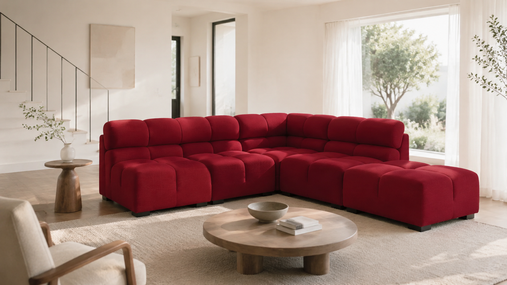 Tufted Sofa | TF001 Middle Module