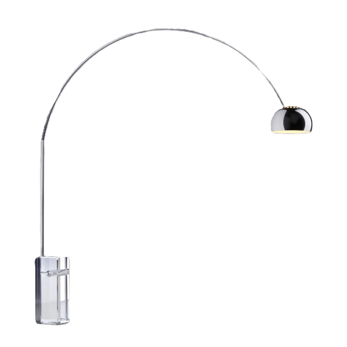 Arco K Crystal Base Floor Lamp